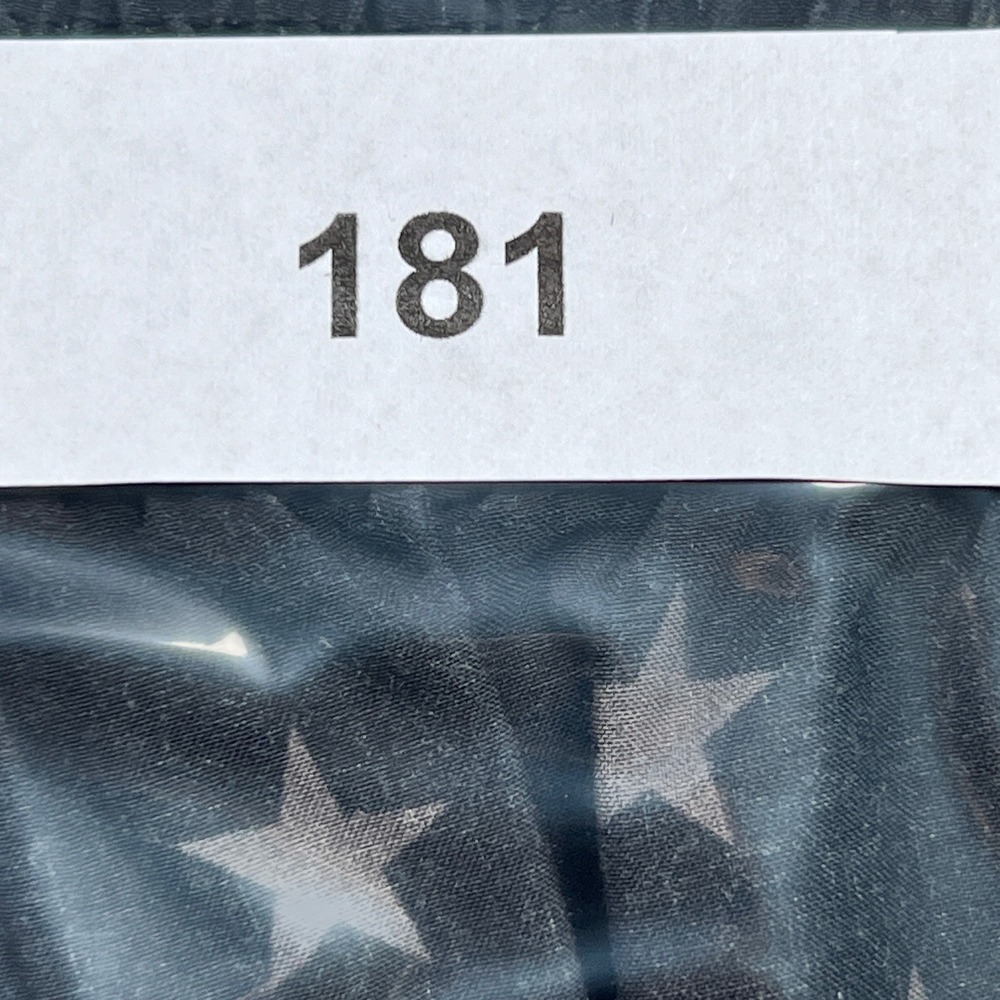 Chubbies Mens M The Danger Zones Shorts Black Stars Stripes 5.5" Inseam - Picture 8 of 8
